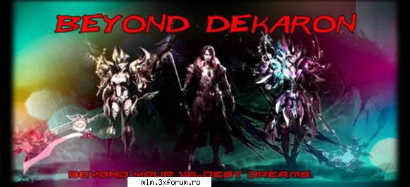 BEYOND DEKARON - cel mai tare joc MMORPG! - Cel mai interesant joc MMORPG - BEYOND - Publicitate gratuita